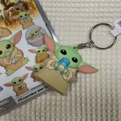 スターウォーズ マンダロリアン グローグー ベビーヨーダ キーホルダー⑧