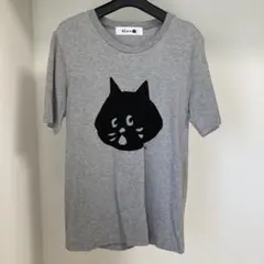 【 匿名配送 】 にゃー Tシャツ グレー サイズ3のサムネイル