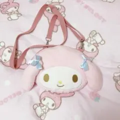 マイメロディ フェイス ショルダーバッグ