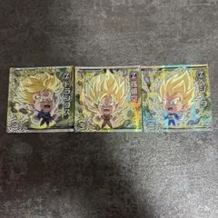 ドラゴンボール ウエハース 超5-26 27 28 孫悟空 ベジータ トランク