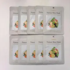 FOODAHOLIC Nature Skin Mask Vitamin 10点