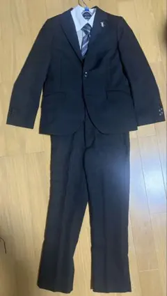 ［5点セット］hiromichi nakano 黒スーツ サイズ130 boys