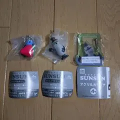 パペットスンスン　めじるしアクセサリー　アクリルカラビナ　スンスン　ゾンゾン