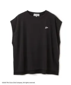 ROPÉ PICNIC　ラメ入りミニ裏毛フレンチスリーブTシャツ