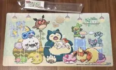 【カビゴンのあくび】ポケモンカードゲーム　ラバープレイマット（ハーフサイズ）