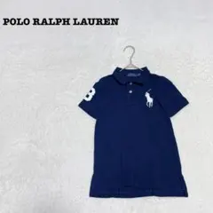 EK4181【ポロラルフローレン】ビッグポニーポロシャツ【6】キッズ ネイビー