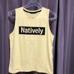 one way タンクトップ.ボックスロゴ.イエロー.サイズMのサムネイル