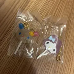 サンリオ　カラフルキャンディ　チャーム　ウサハナ　マイメロ