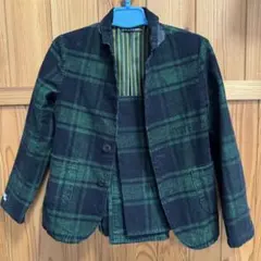 【美品】ヒスミニ　HYSTERIC 緑と黒のチェックジャケット