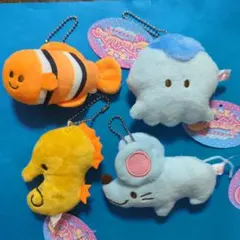海の生き物 ミニマスコット きゅ～とCreatures ミニマスコット