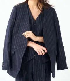 Plage プラージュ　Collarless ジャケット