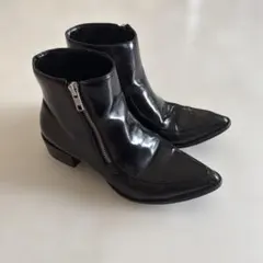 ジーナシスポインテッドZIPブーツ(箱無し)Lサイズ