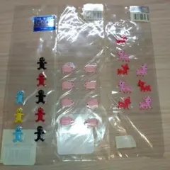 【平成レトロ】当時物！人・動物シールセット おすそ分け