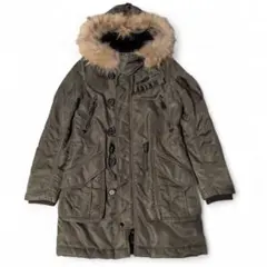 マウジー　2way　N3Bモッズコート　ラクーンファーフード　ミリタリー　y2k