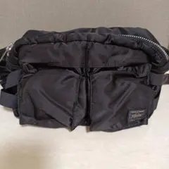 PORTER TANKER ウエストバッグ ブラック ナイロン