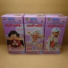 ワンピース　ワールドコレクタブルフィギュア　エッグヘッド6　3種セット