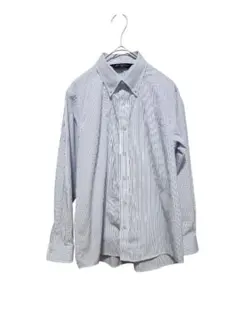 Michelle alfred 青白ストライプ 長袖シャツ サイズ150㎝