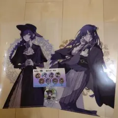 Ado × くら寿司　クリアファイル2枚　缶バッジ1個