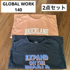 GLOBAL WORK タンクトップ2点セット　140