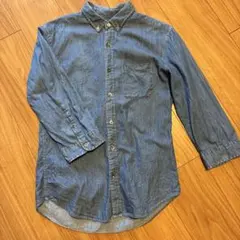 RAGE BLUE 七分袖デニムシャツのサムネイル