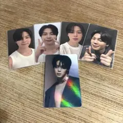 BTS JIMIN FACE Jimin トレカ 5枚セット