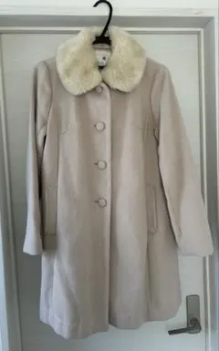 earth music & ecology ベージュ ロングコート M