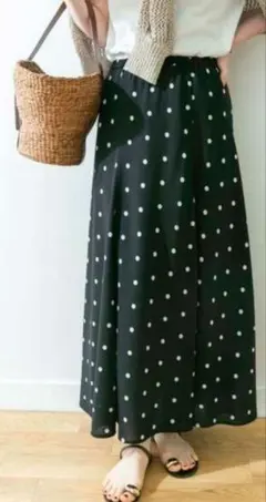 タグ付き URBAN RESEARCH ドット柄マーメイドスカート