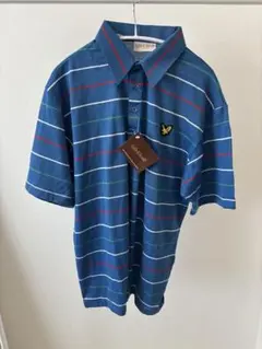こ*ん様 Lyle & Scott ポロシャツ M 青 ストライプのサムネイル