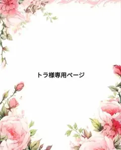 トラ様専用ページ