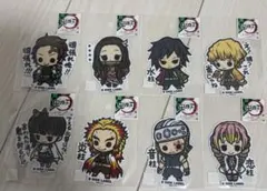 鬼滅の刃 ステッカー 8枚セット　炭治郎、善逸、煉獄杏寿郎、冨岡義勇、カナヲ