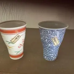 和柄陶器タンブラー 2個セット