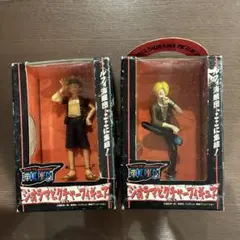 ワンピース　ジオラマピクチャーフィギュア　ルフィ　サンジ