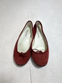 Repetto スエード バレエシューズ ブラウン 39 - メルカリ