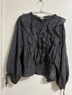 サマンサモスモス　フリルブラウス