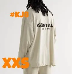 エッセンシャルズ ライトオートミール グレー ロング スリーブ Tシャツ XXSのサムネイル