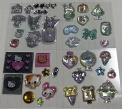 ボンボンドロップシール、タイルシール、たまごっちシール、おすそ分けセット。