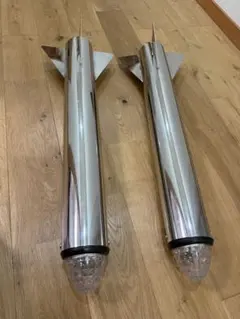 ATS-717 ナマズマーカー ルーフステー付 当時物 ガラスレンズ アルミ