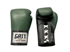 GRIT LACE UP GLOVE GOLD JAPAN 本革製 10oz - メルカリ