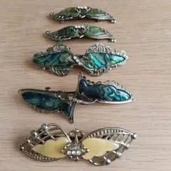 ビンテージヘアピン5個セット