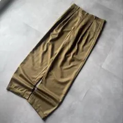 90s ワイドストレート スラックス 