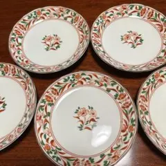 たち吉の花柄デザインの陶器製ボウル（中鉢）5個セット - メルカリ