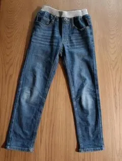 ストレートデニムパンツ　130