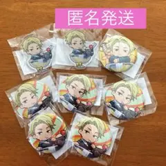 まるくじ 『呪術廻戦』【ちゃぽんっ！】　七海建人　アクリルキーホルダー　缶バッジ