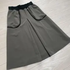 フレアスカート 9号 ポケット付き