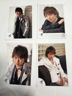 【希少・嵐ロゴ】櫻井翔 公式写真 4枚セット