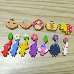 ピクミン　つめつめ消しゴム　12種