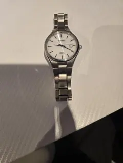 【週末値下げ】SEIKO チタンバンド ソーラー 腕時計/クオーツ