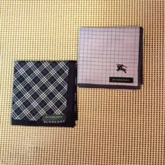 BURBERRY ハンカチセット チェック柄 グリッド柄