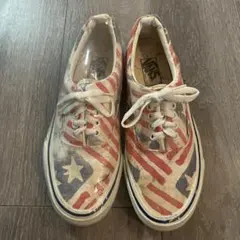 VANS オーセンティック　アメリカ国旗柄　星条旗柄　90年代デッド　サイズ26