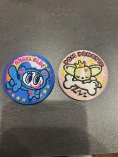 ナルミヤ　刺繍缶バッジ　2点セット